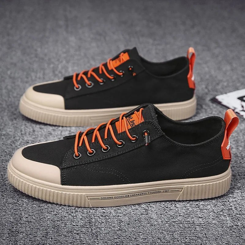 Men Vulcanize Shoes New Canvas Shoes Men Comfort Men Shoes - AURA