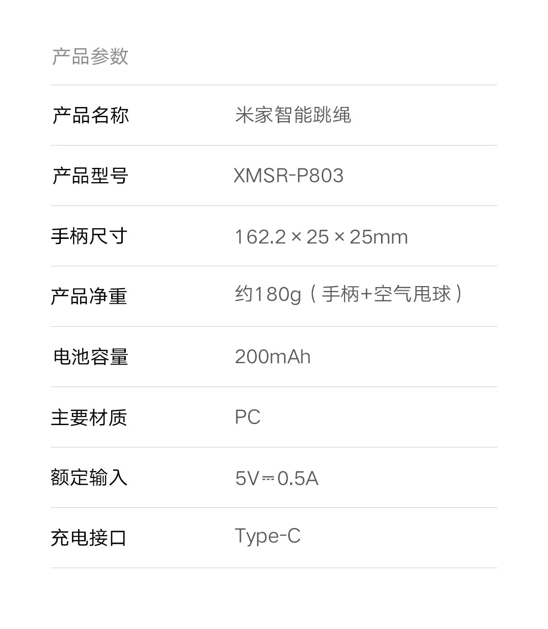 Mijia Smart Skipping Jump Rope Digital Counter - AURA