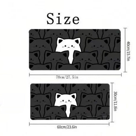 Oversized Popular US Dollar Pattern Office Mouse Mat Thickened - AURA