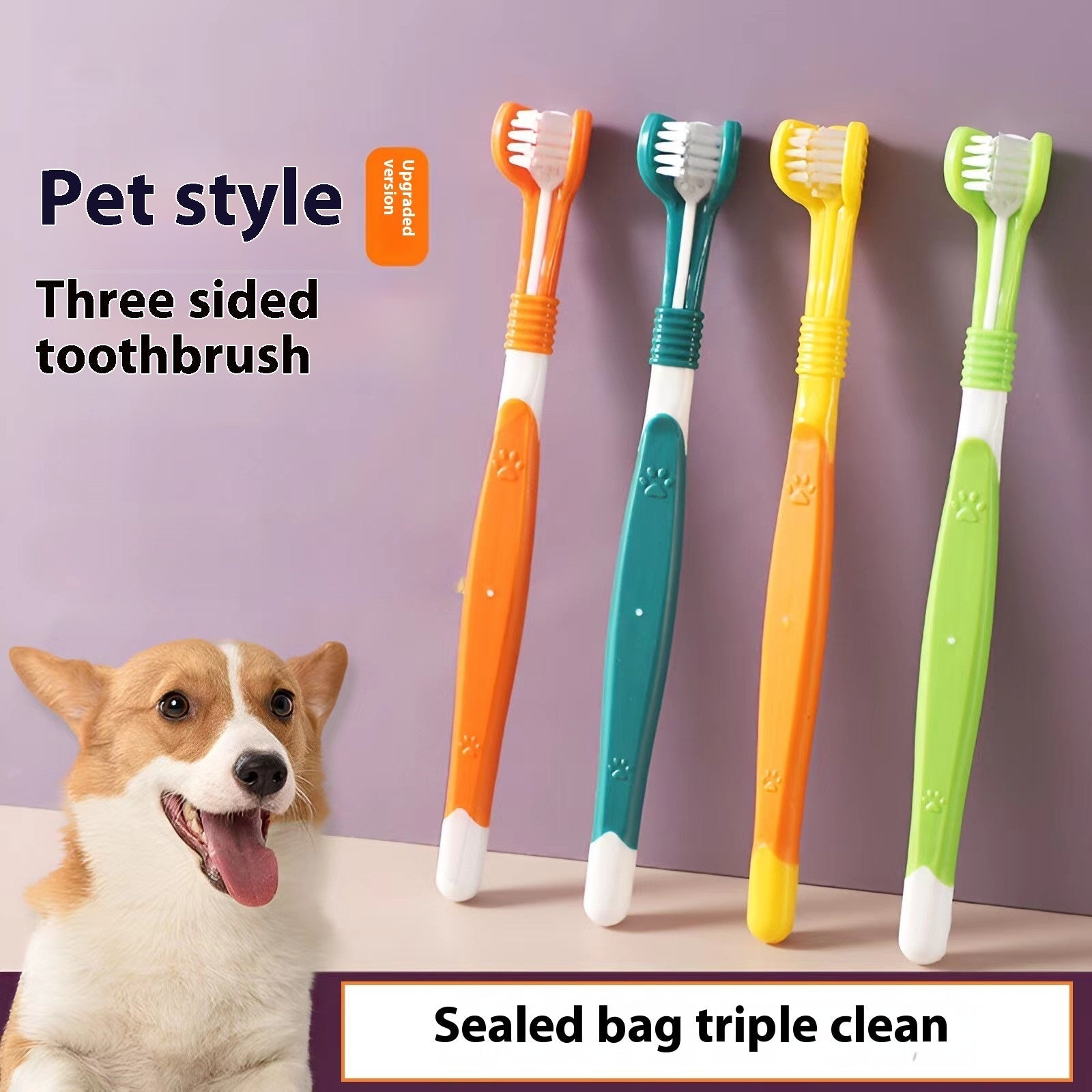 Pet Toothbrush Oral Cleaning Products - AURA