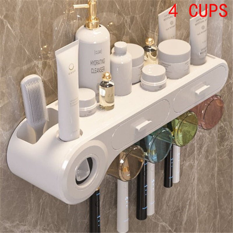 Household Bathroom Automatic Toothpaste Dispenser Toilet - AURA