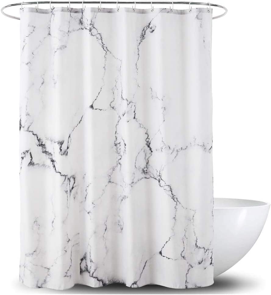 Marble Bathroom Shower Curtain - AURA