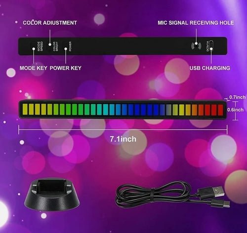 Dragon Sound Reactive Music Light Bar 2 pcs pack - AURA