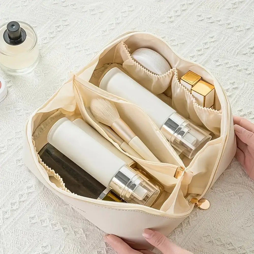 Makeup Organizer Female Toiletry Kit Bag Make Up Case Storage Pouch Luxury Lady Box - AURA