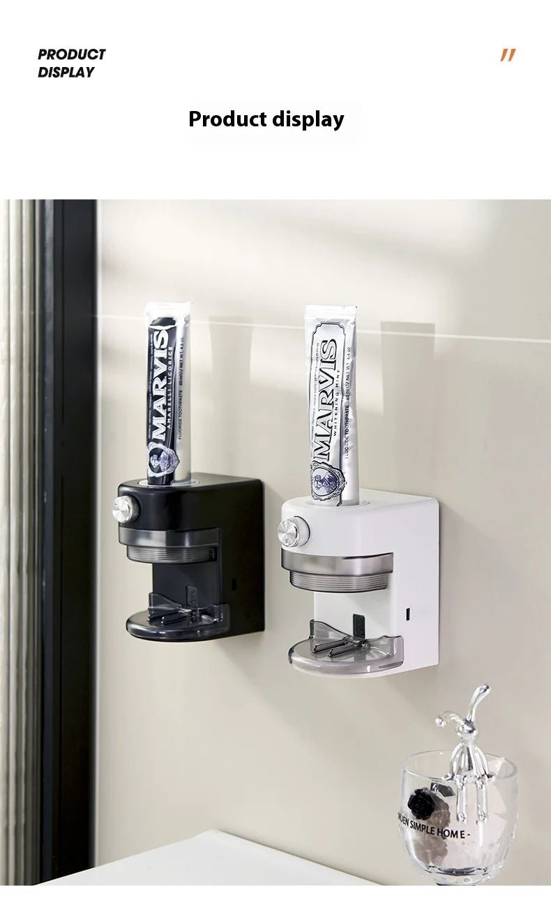 Wall Mounted Automatic Toothpaste Dispenser Adjustable - AURA