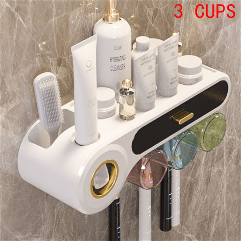 Household Bathroom Automatic Toothpaste Dispenser Toilet - AURA