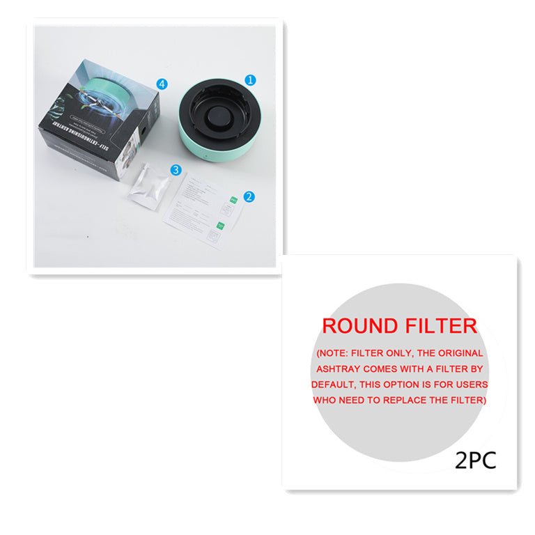 Smoke Removal Air Purification Ashtray Anion Purification Practical Automatic - AURA