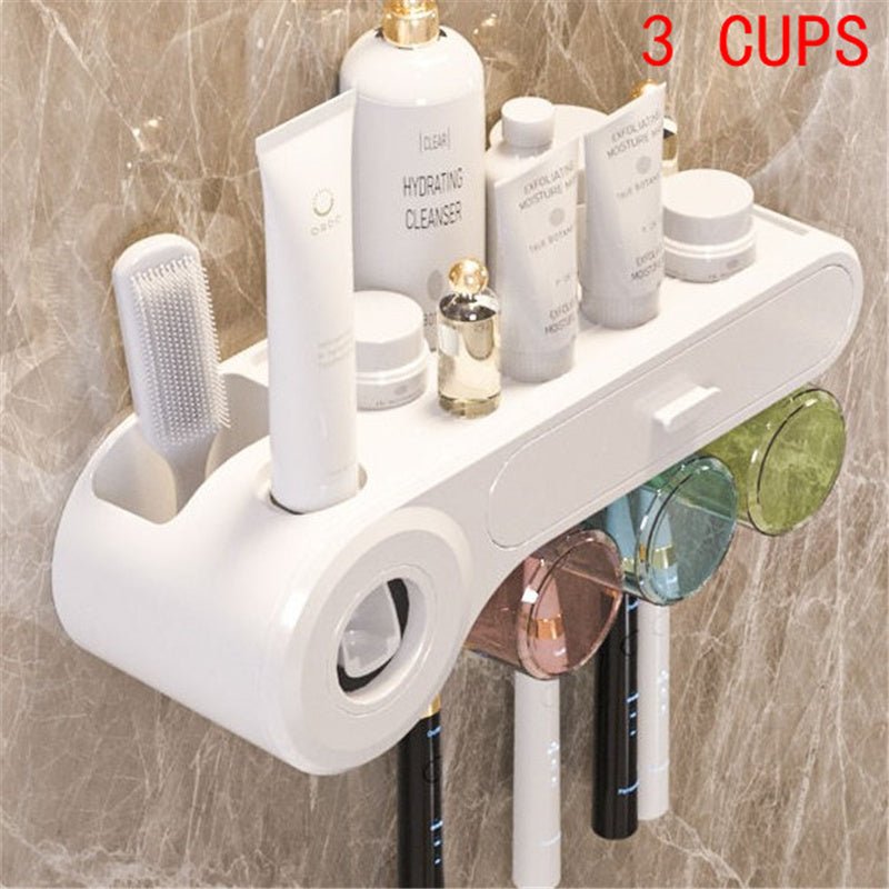 Household Bathroom Automatic Toothpaste Dispenser Toilet - AURA
