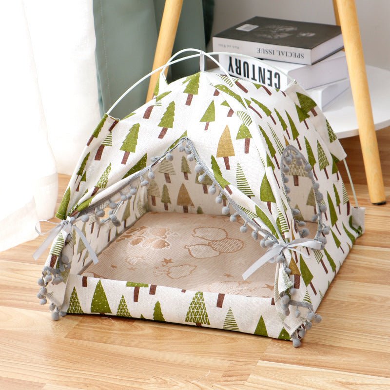 Cat Tent Cat Cat House Enclosed Pet Bed - AURA