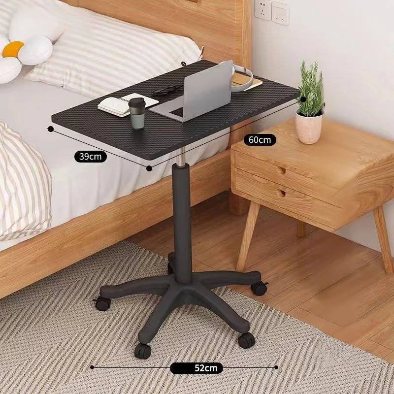 Small lift desk computer desk work desk with pulleys movable standing desk - AURA