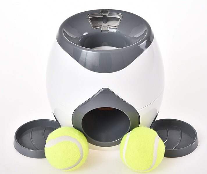 Smart Pet Feeder Tennis Ball Missing Device Throwing Reward Machine - AURA