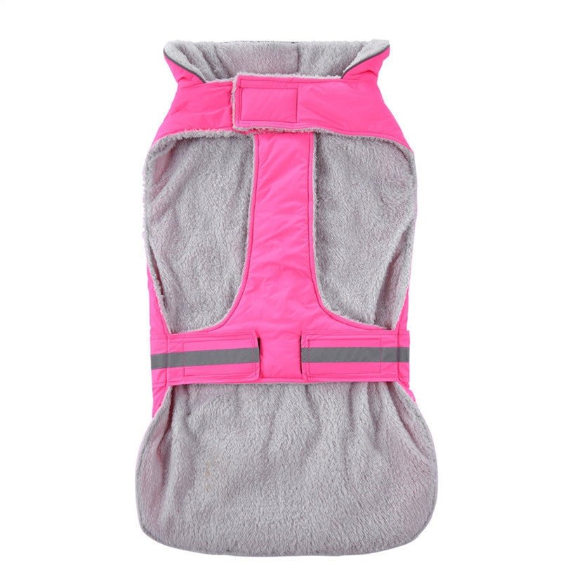Pet clothes winter clothes night reflective pet clothes - AURA