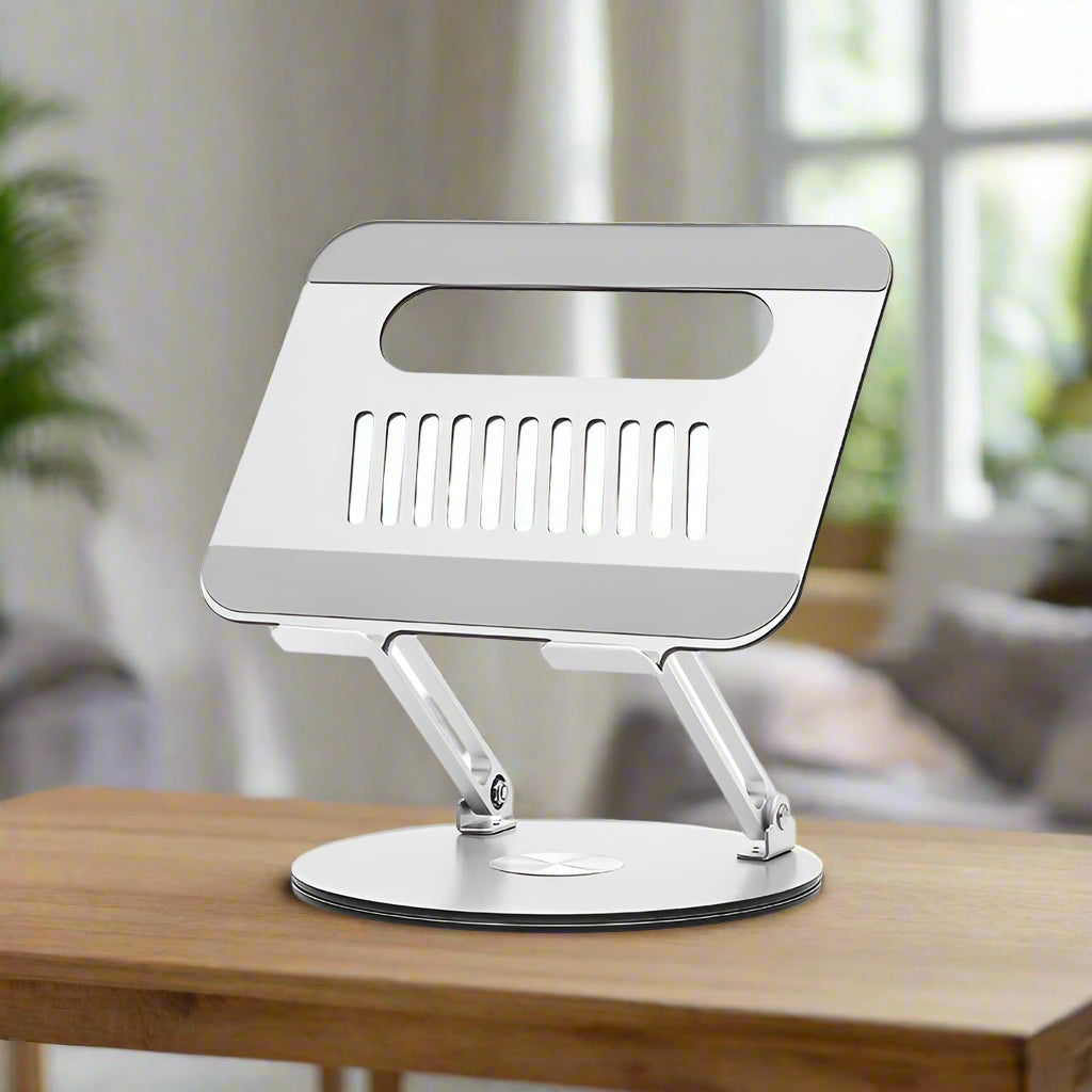 Aluminum Alloy Rotatable Laptop Stand Desktop Height Increased By Lifting And Foldable - AURA