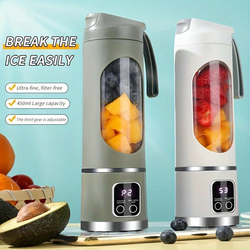 Portable Usb Rechargeable Mini Blender & Juicer - AURA
