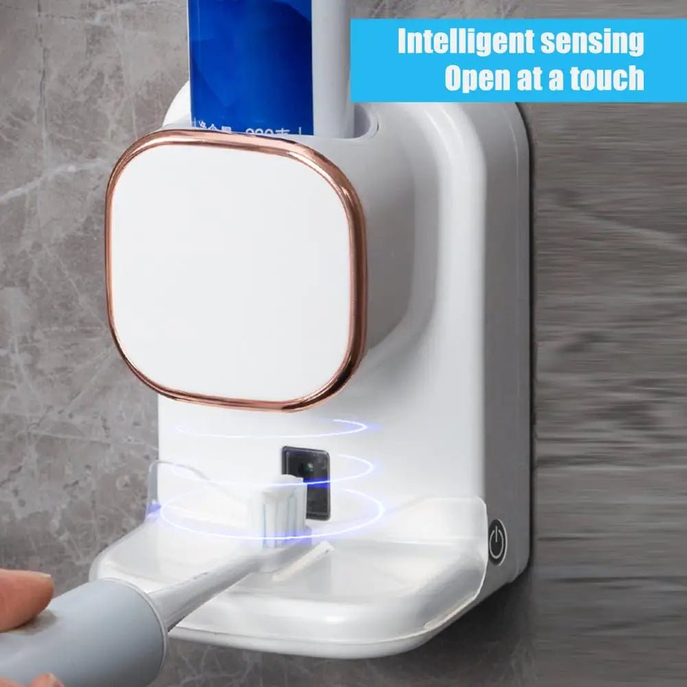 Electric Toothpaste Dispenser Automatic Sensor USB Charging - AURA