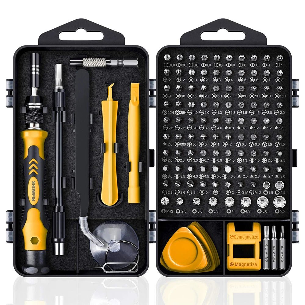 Screwdriver Set Magnetic Torx Phillips Screw Bit Kit WOZOBUY With Electrical Driver Remover - AURA