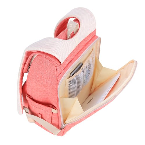 Canvas Diaper Bag Travel Backpack - AURA