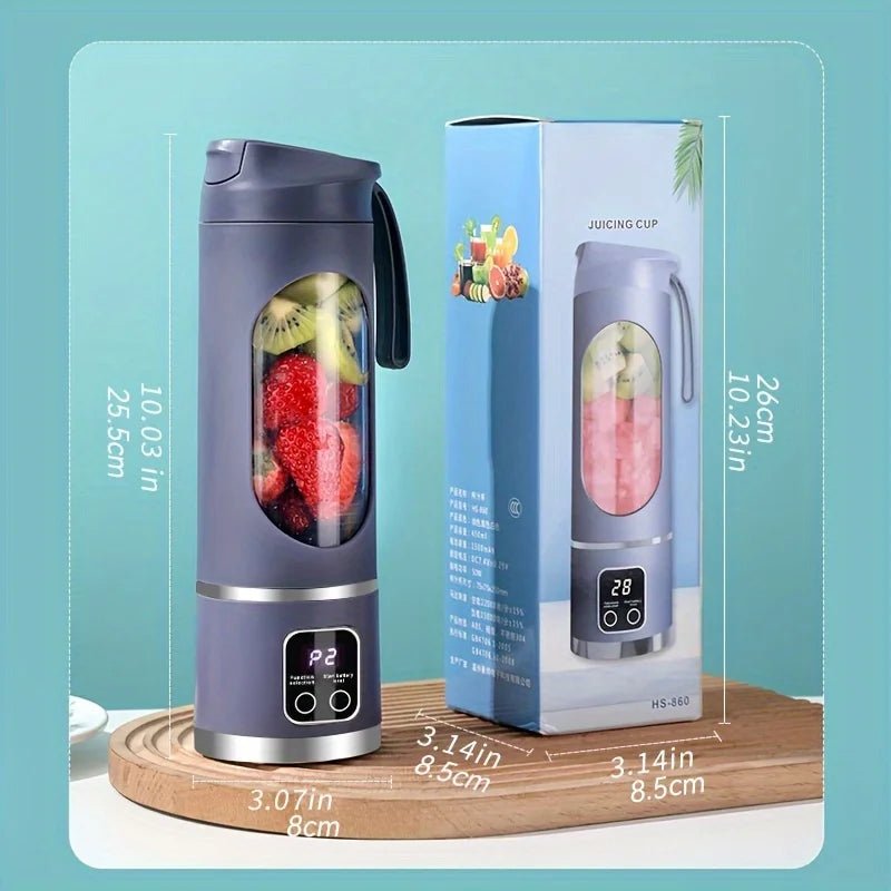 Portable Usb Rechargeable Mini Blender & Juicer - AURA