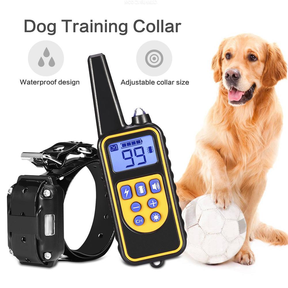 800m Electric Dog Training Collar Anti - barking Device - AURA