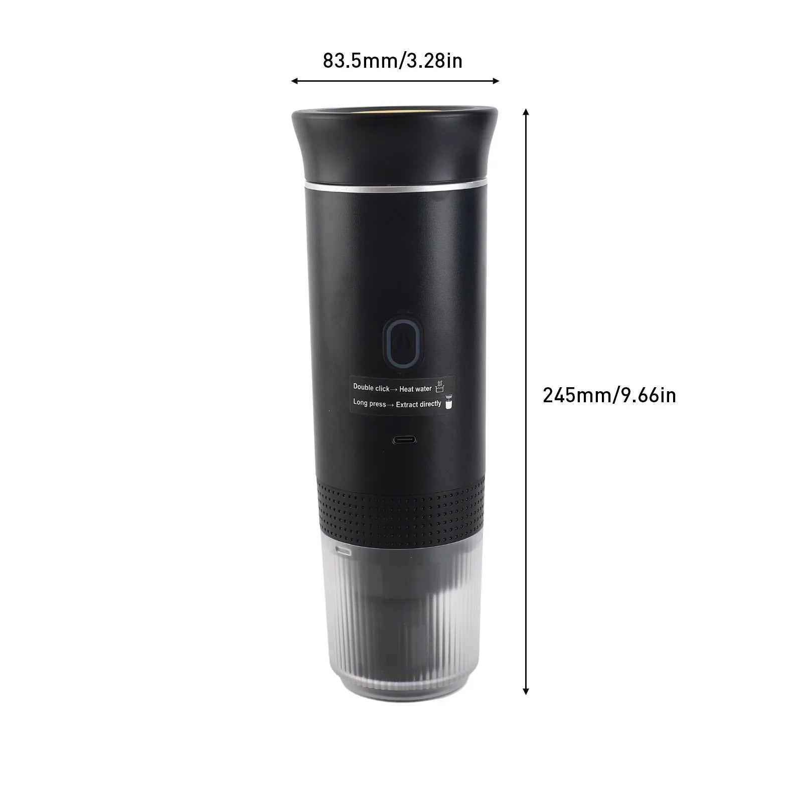 Portable Coffee Machine for Car Home Travel 3 in 1 Cordless Electric Coffee Maker - AURA