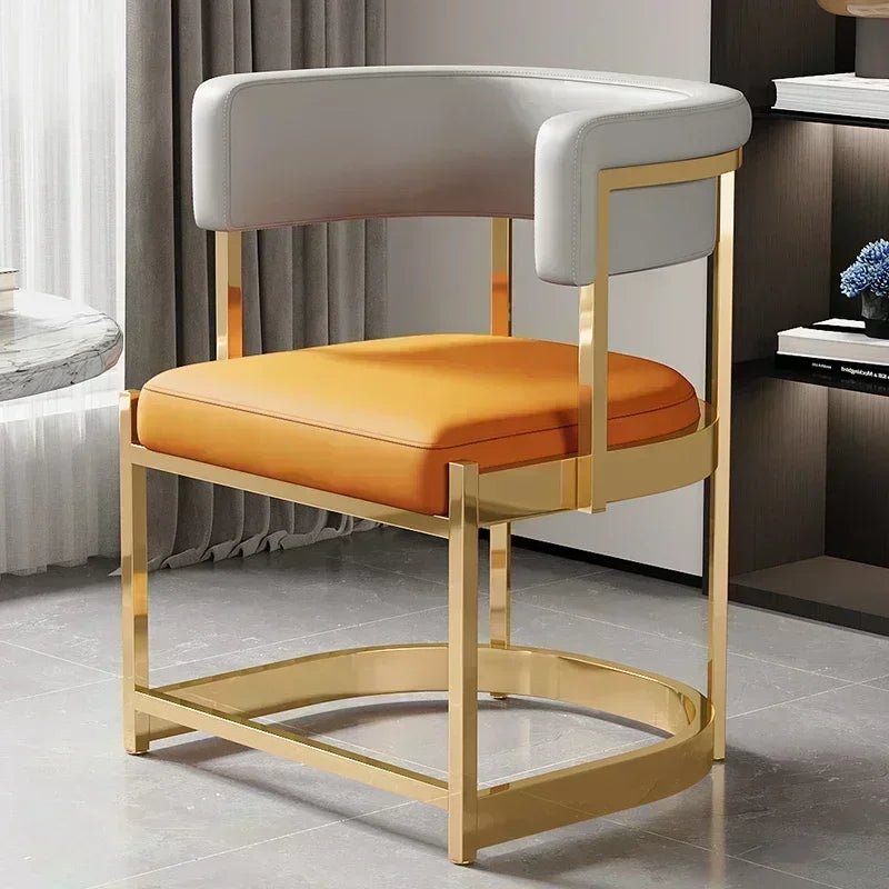 Chaise Salle a Manger Chairs Comfortable Dining Chair Leather Living Room Chairs - AURA