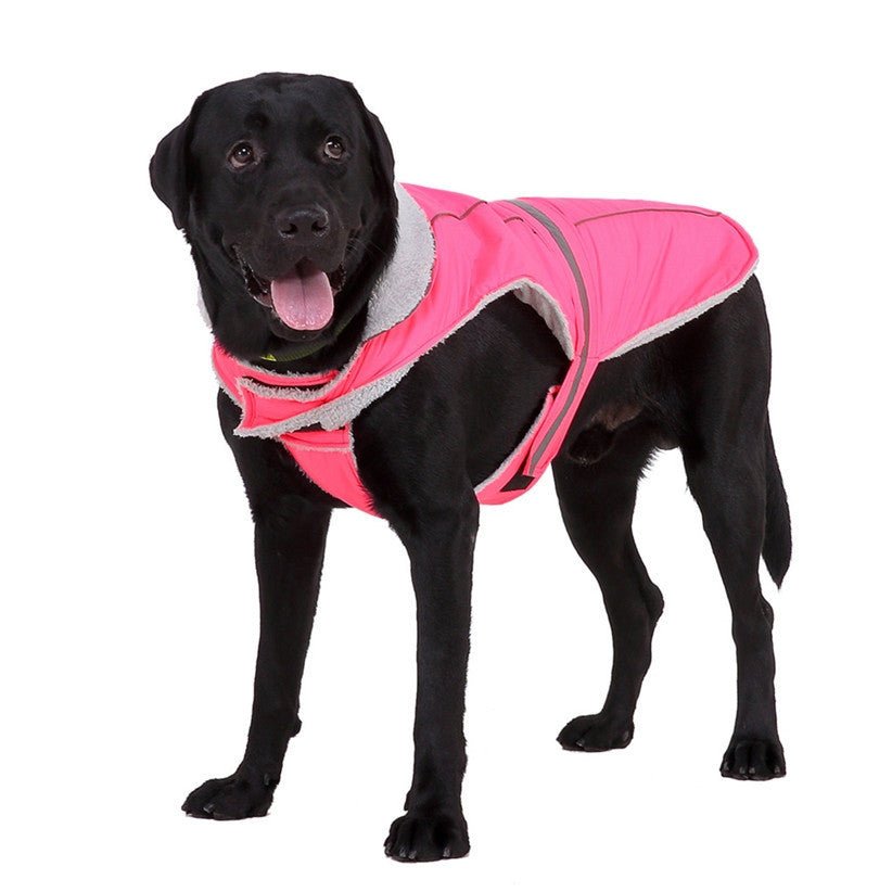 Pet clothes winter clothes night reflective pet clothes - AURA
