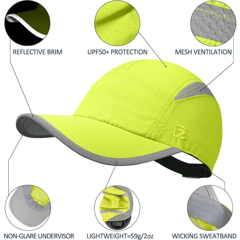 New Quick Dry Running Baseball Summer Cap Adorable Sun Fishing hat - AURA