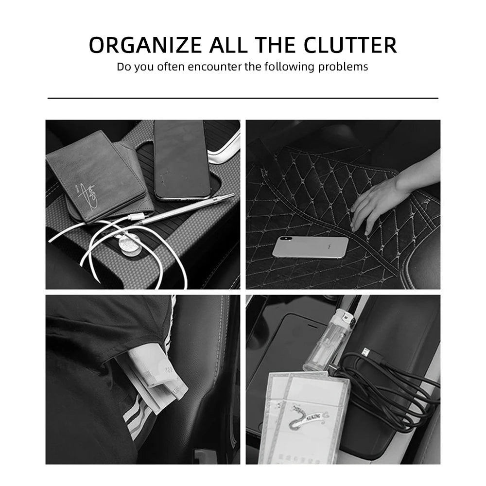 Universal Car Seat Gap Organizer Storage Box - AURA