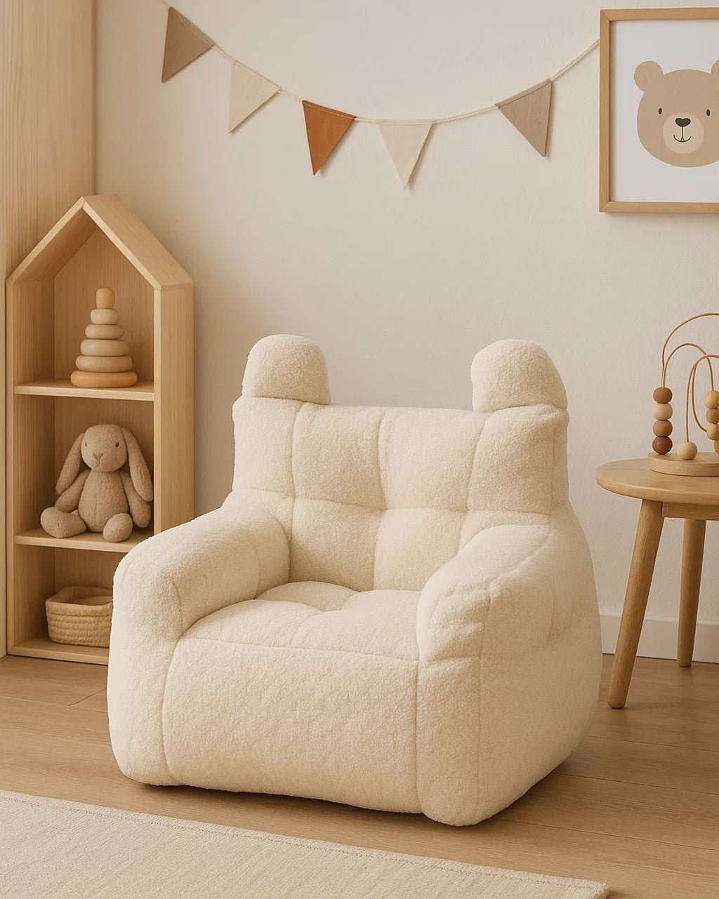 Bear Shaped Lazy Sofa Bean Bag - AURA