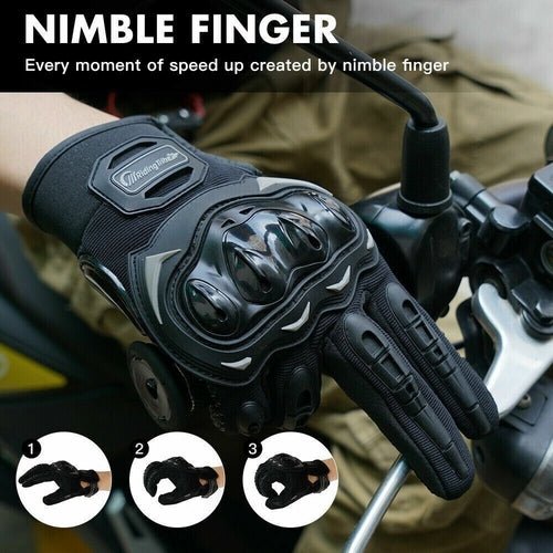Racing Motorcycle Motorbike Motocross Riding Dirt Bike Full Finger - AURA