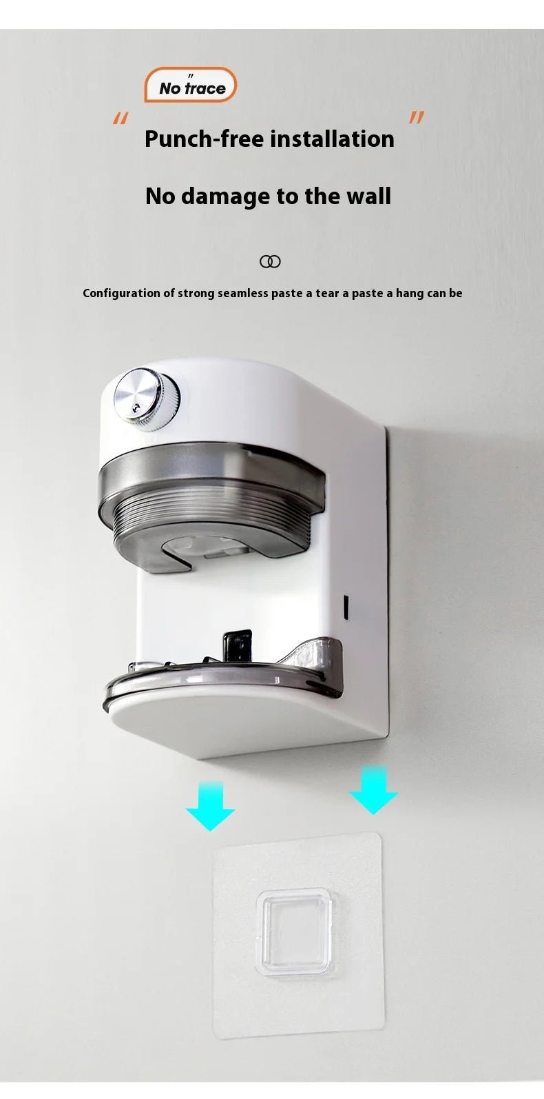 Wall Mounted Automatic Toothpaste Dispenser Adjustable - AURA