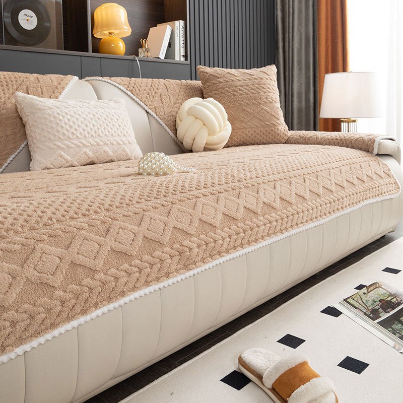 Non - slip Anti - cat's Paw Leather Sofa Cover Cover Cloth - AURA