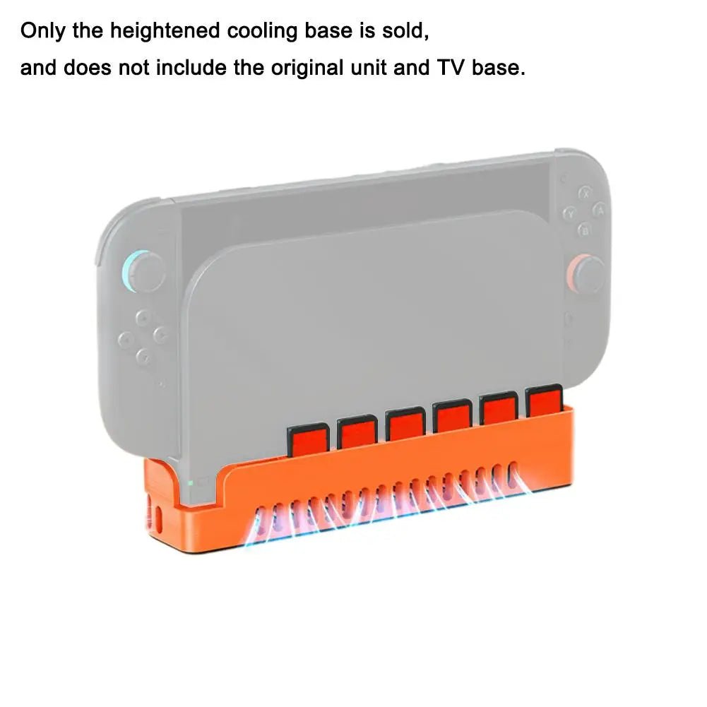 Console Cooling Fan Gaming Console For Switch2 Host Cooling Base Console - AURA