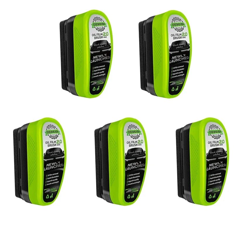 Car glass oil film wipe, front windshield side window - AURA