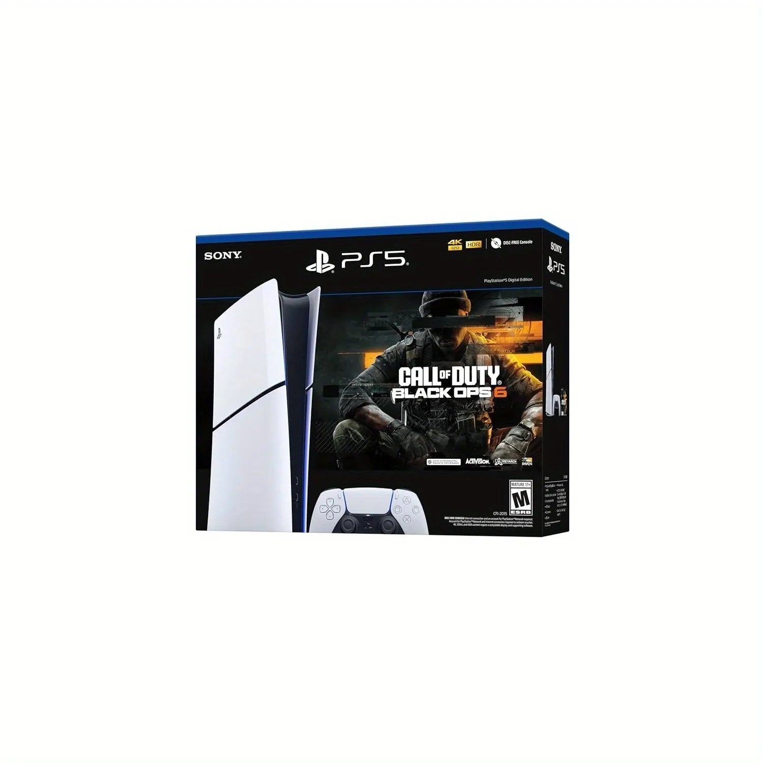 Playstation 5 Digital Edition – Call of Duty: Black Ops 6 Bundle (model group – slim) - AURA