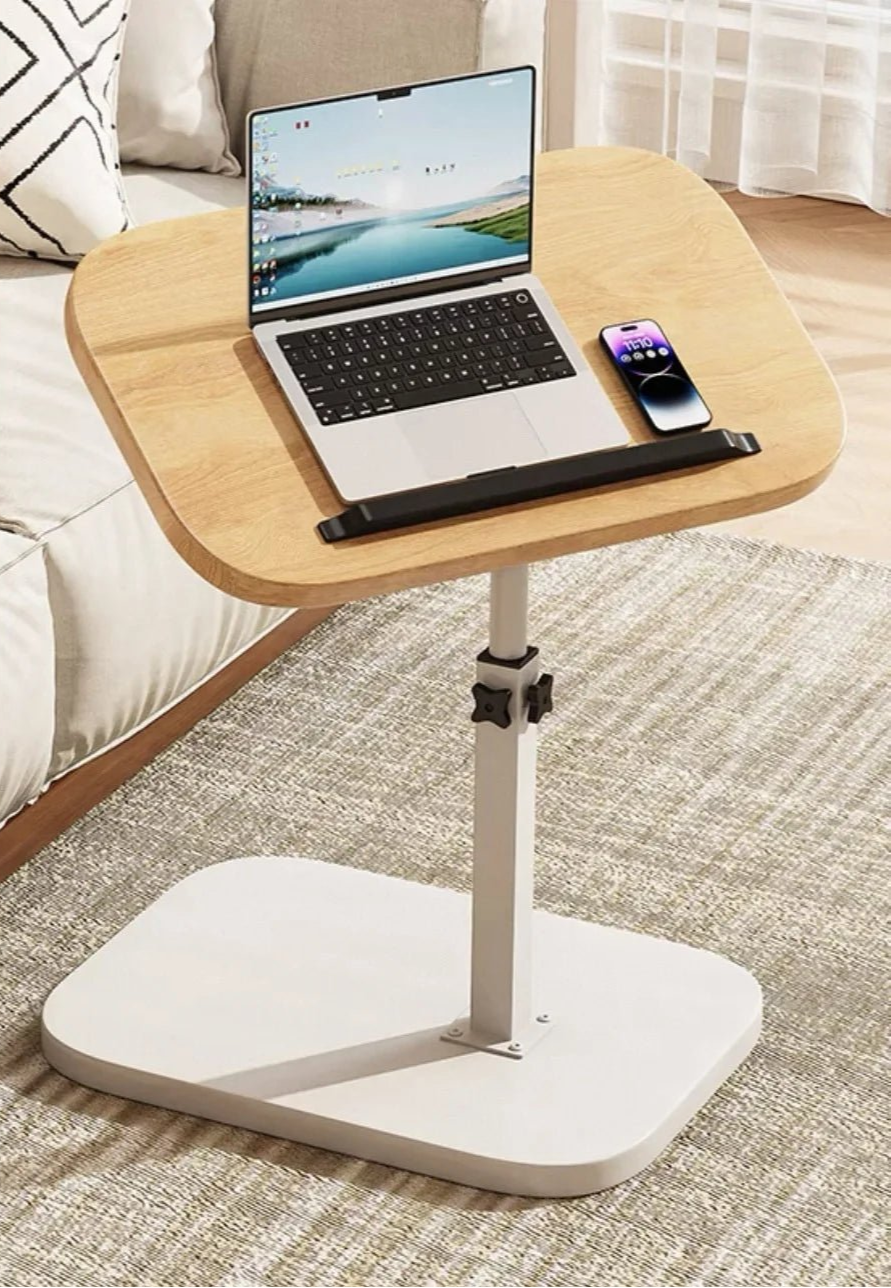 Mobile adjustable edge table Household foldable Mobile Lift Computer Desk - AURA