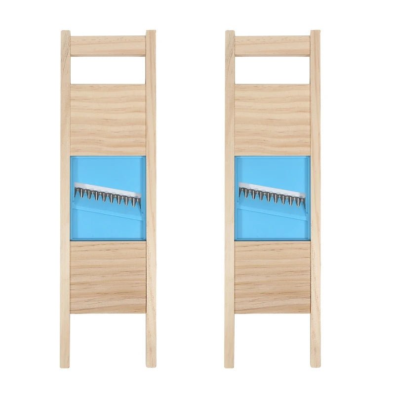 Fries Grid Stainless Potato Grid Steel Potato Kitchen Wooden - AURA