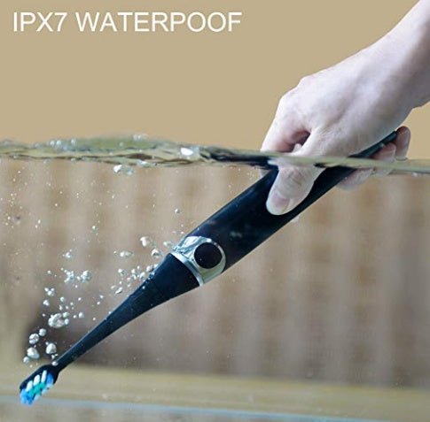 Electric Travel Rechargeable Toothbrush with Portable UV Sterilizer Drying Cup for Adults - AURA