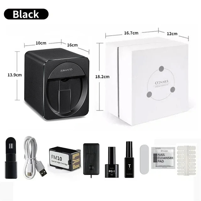 Original Mobile Nail Printer 3d Professional Digital Nails Printer - AURA