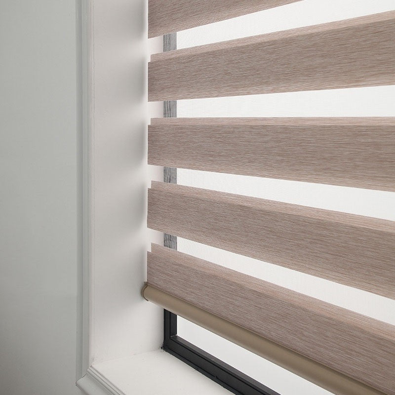 Soft Gauze Curtain Semi - Shading Rolling Curtain Roll - Up Curtain Electric Zebra Curtain - AURA