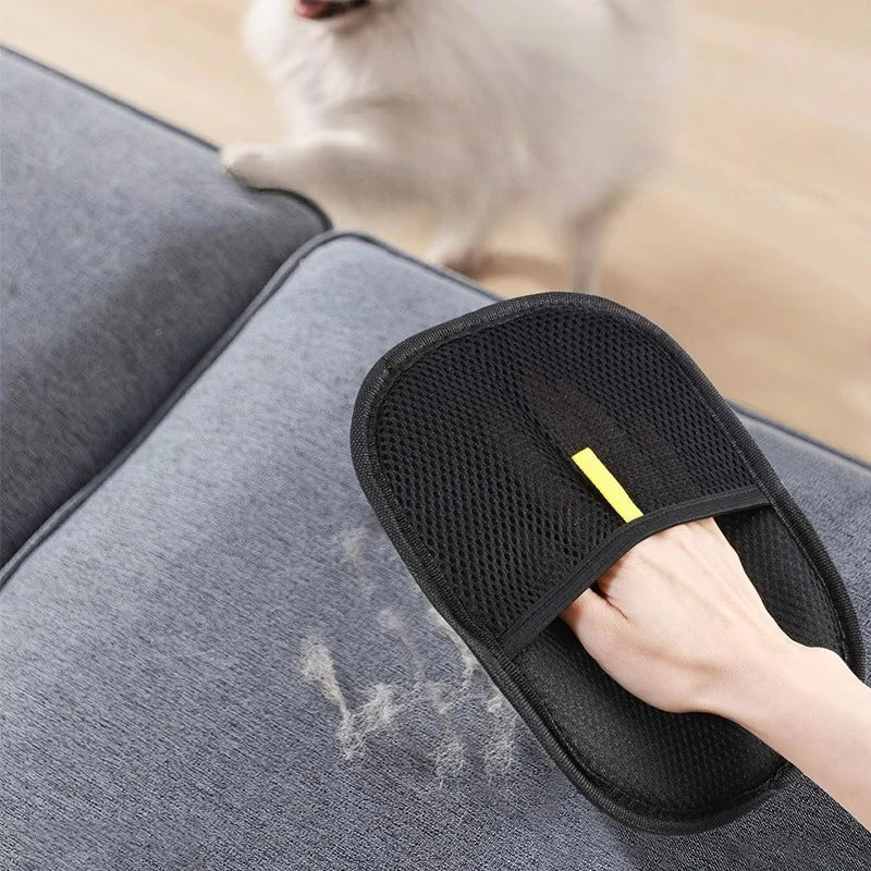 Pet Hair Remover Portable Washable Clothes Hair Dehairing Gloves - AURA