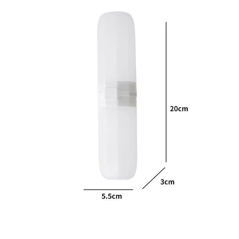 Portable Toothpaste Toothbrush Protect Holder Case Travel Camping - AURA