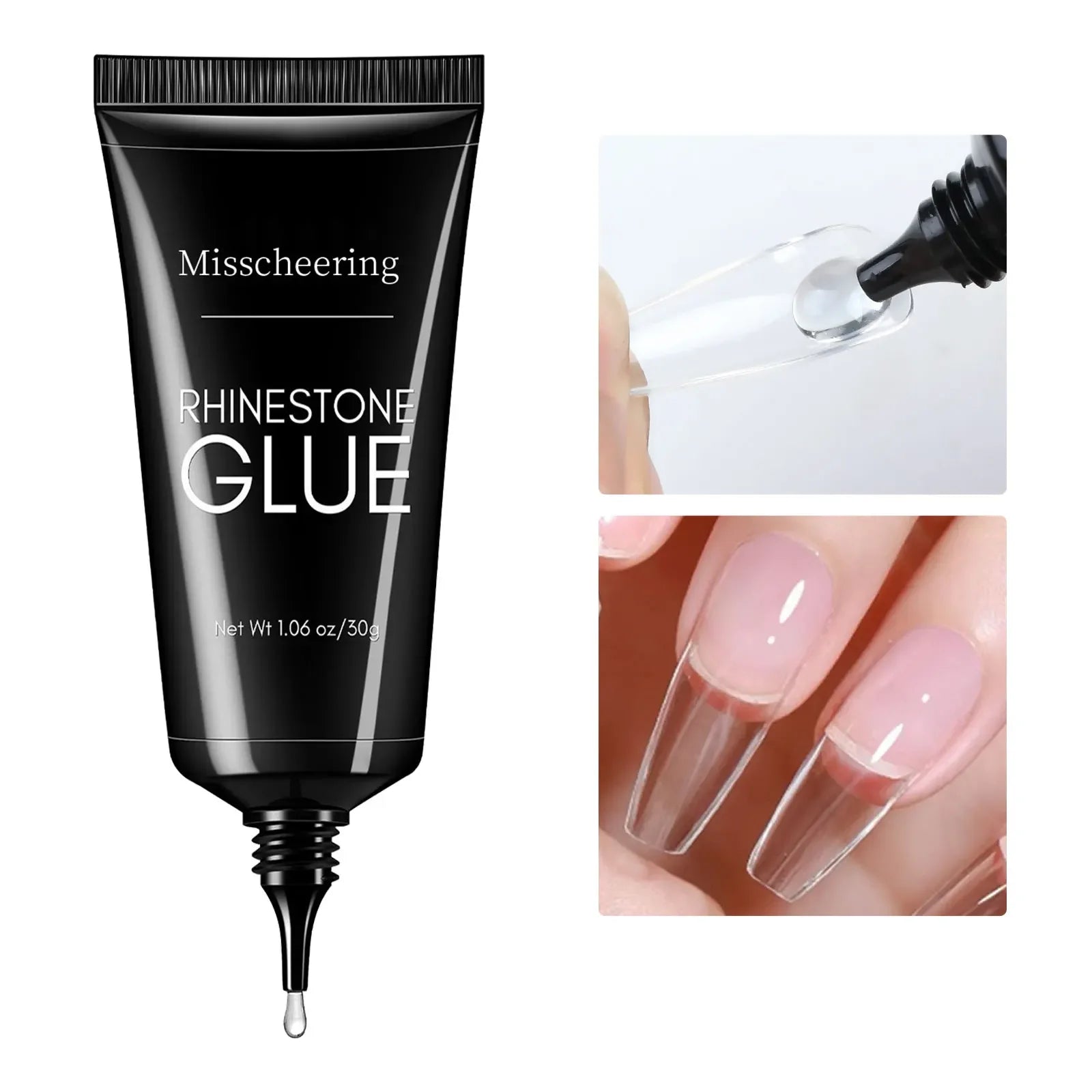 30g Nail Rhinestone Glue for Nails Super Strong Gel Nail Glue - AURA