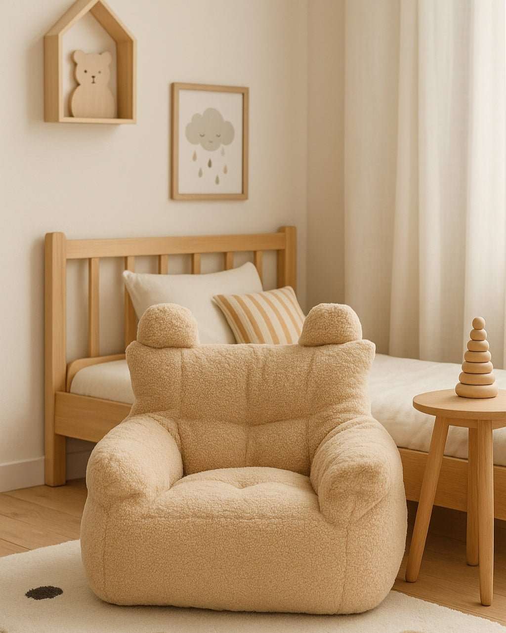 Bear Shaped Lazy Sofa Bean Bag - AURA