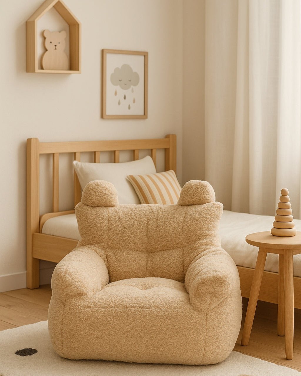 Bear Shaped Lazy Sofa Bean Bag - AURA