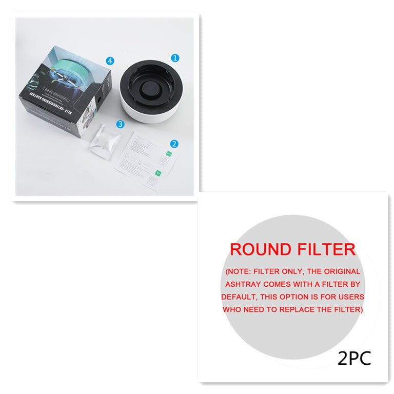 Smoke Removal Air Purification Ashtray Anion Purification Practical Automatic - AURA
