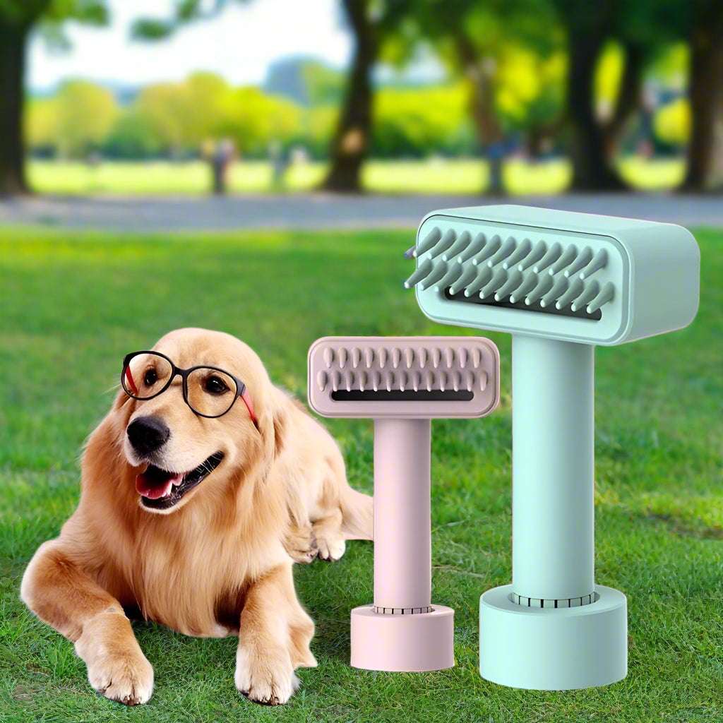 Wireless Electric Pet Comb Remove Fleas Dog Grooming Fur Cleaning Comb - AURA