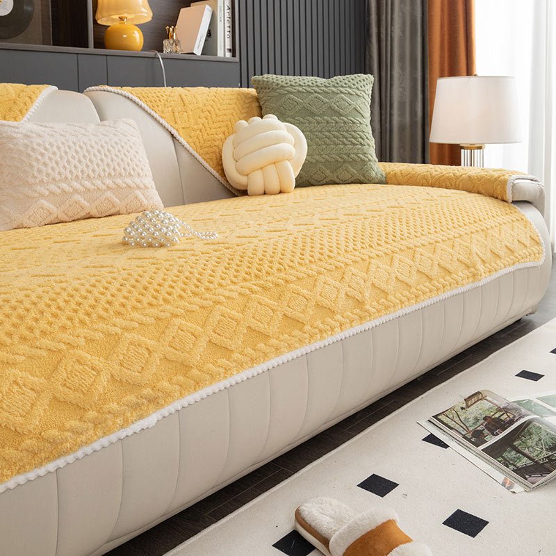 Non - slip Anti - cat's Paw Leather Sofa Cover Cover Cloth - AURA