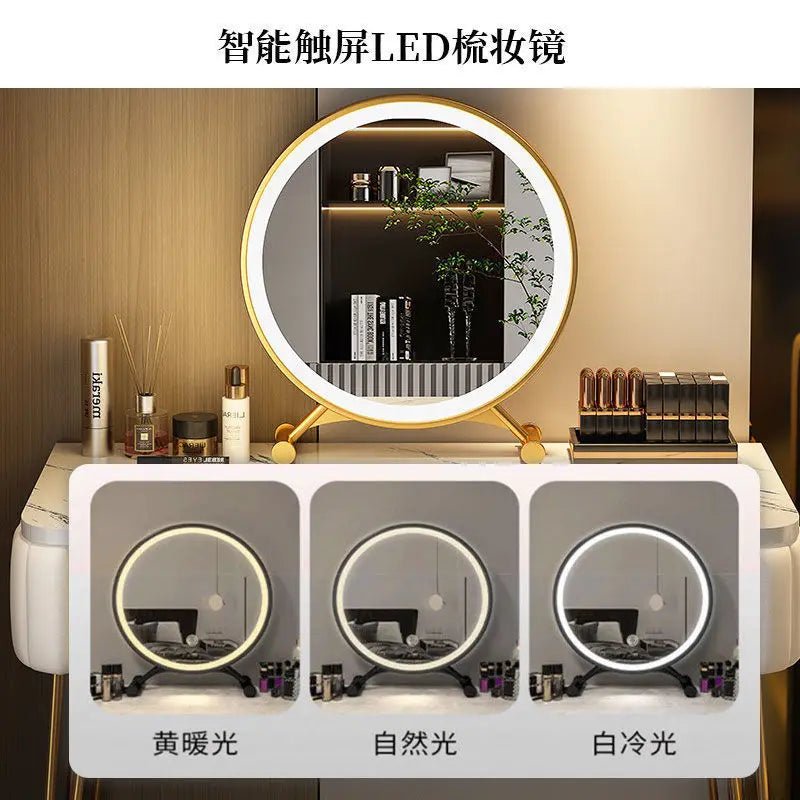 Nordic dressing table bedroom modern simple Internet celebrity ins style dressing table - AURA