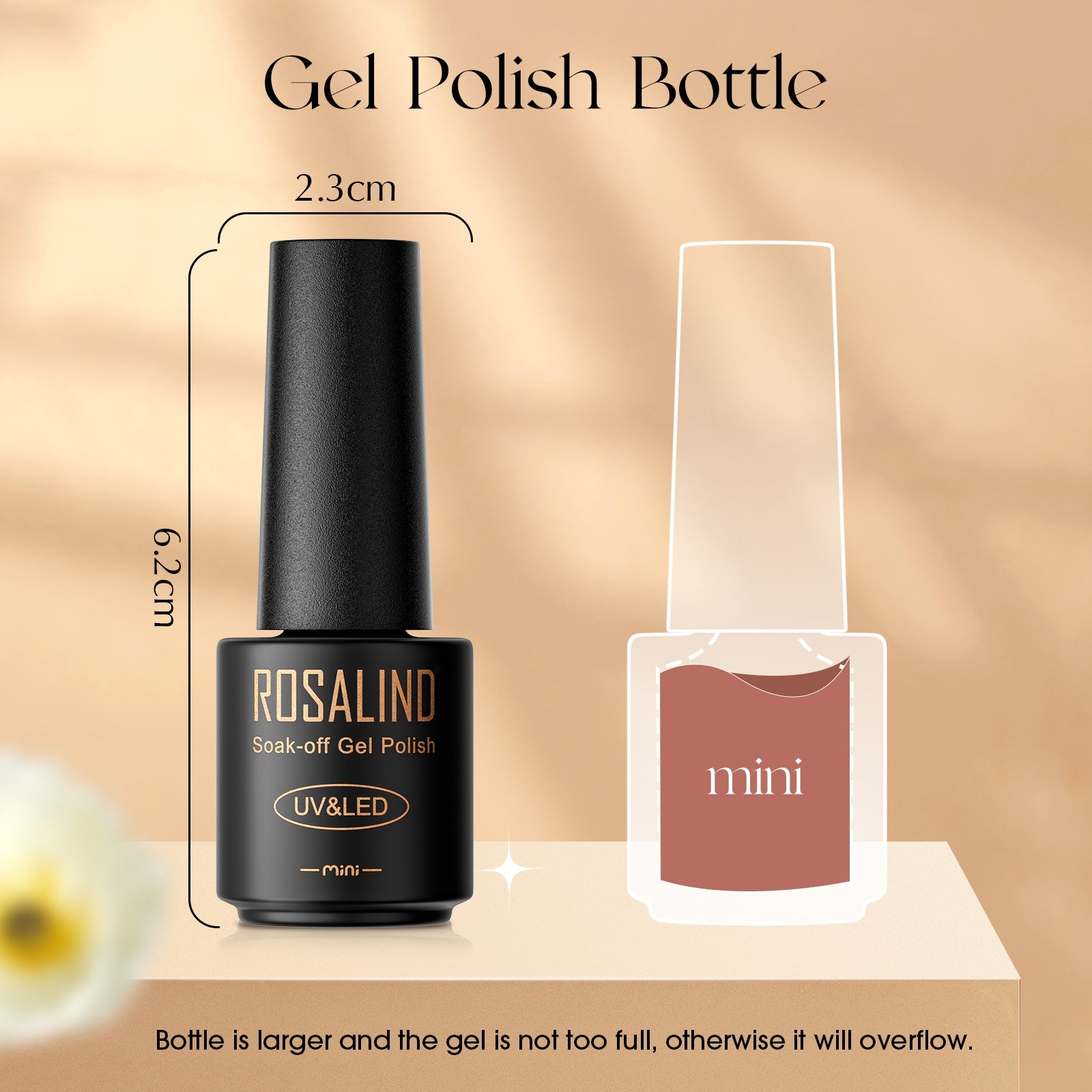 ROSALIND 38PCS Gel Nail Polish Set, 35 Colors Fall Gel Polish - AURA